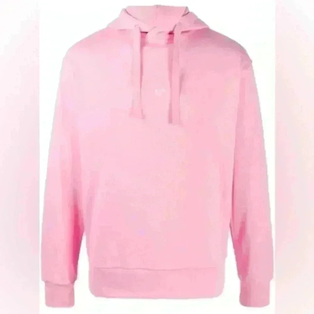 A.P.C Larry Hoodie Bubble gum pink logo hoodie medium